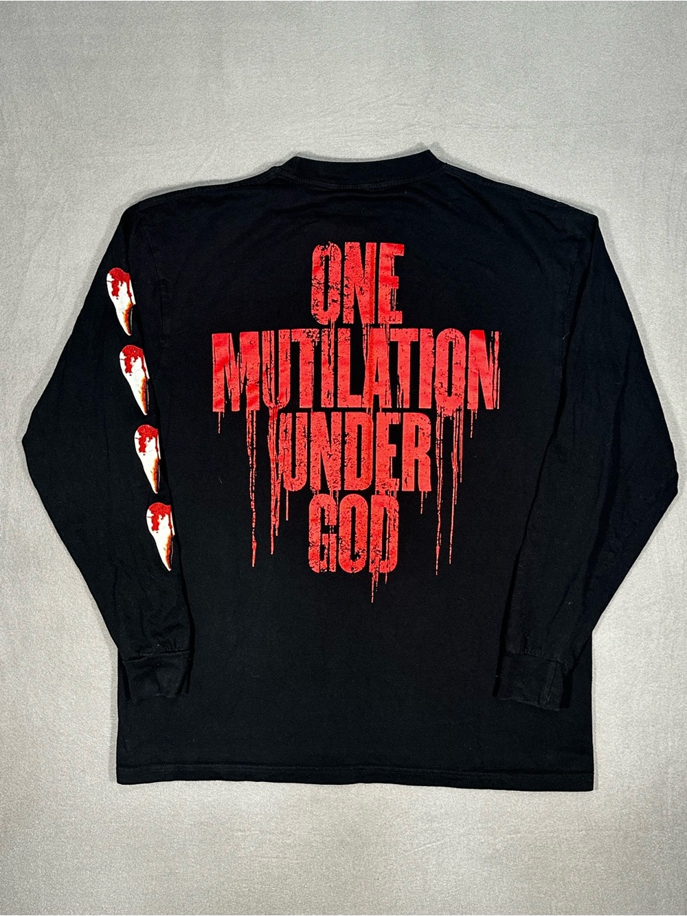 Motionless in White Slaughterhouse Long Sleeve Shirt Men’s XL Black Band Tee